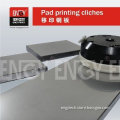 Pad Printing thick steel cliche' plates